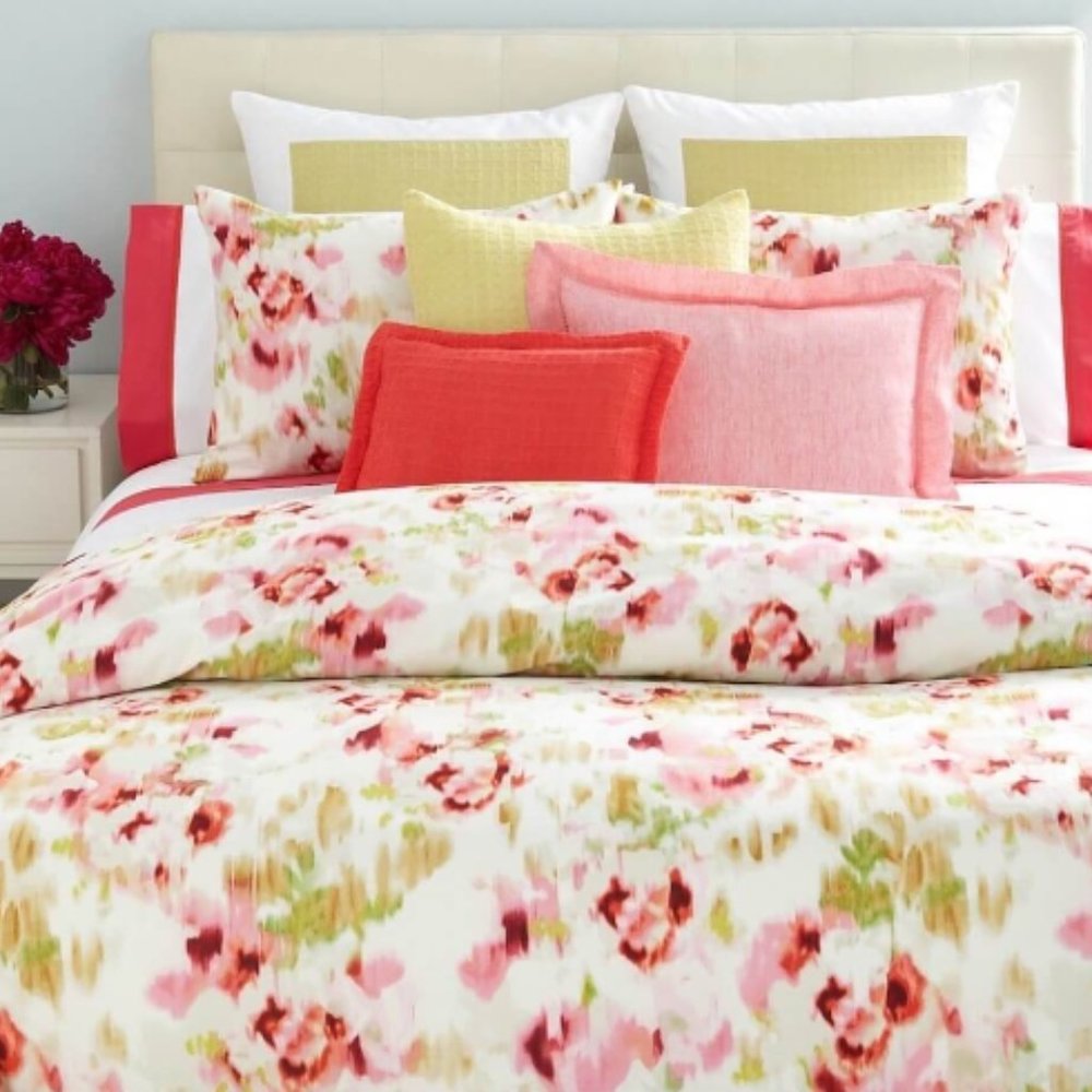 Vera Wang King Duvet Cover 100% Cotton